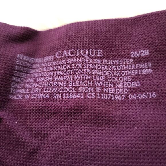 NWT lane bryant cacique high waist brief panty, so soft and stretchy! - Picture 4 of 7